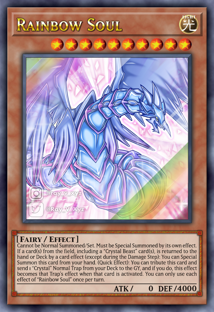 Crystal Beast Support Rainbow Soul By Ray V Xyz On Deviantart Crystal Beast Support Rainbow Soul By Ray V Xyz On Deviantart