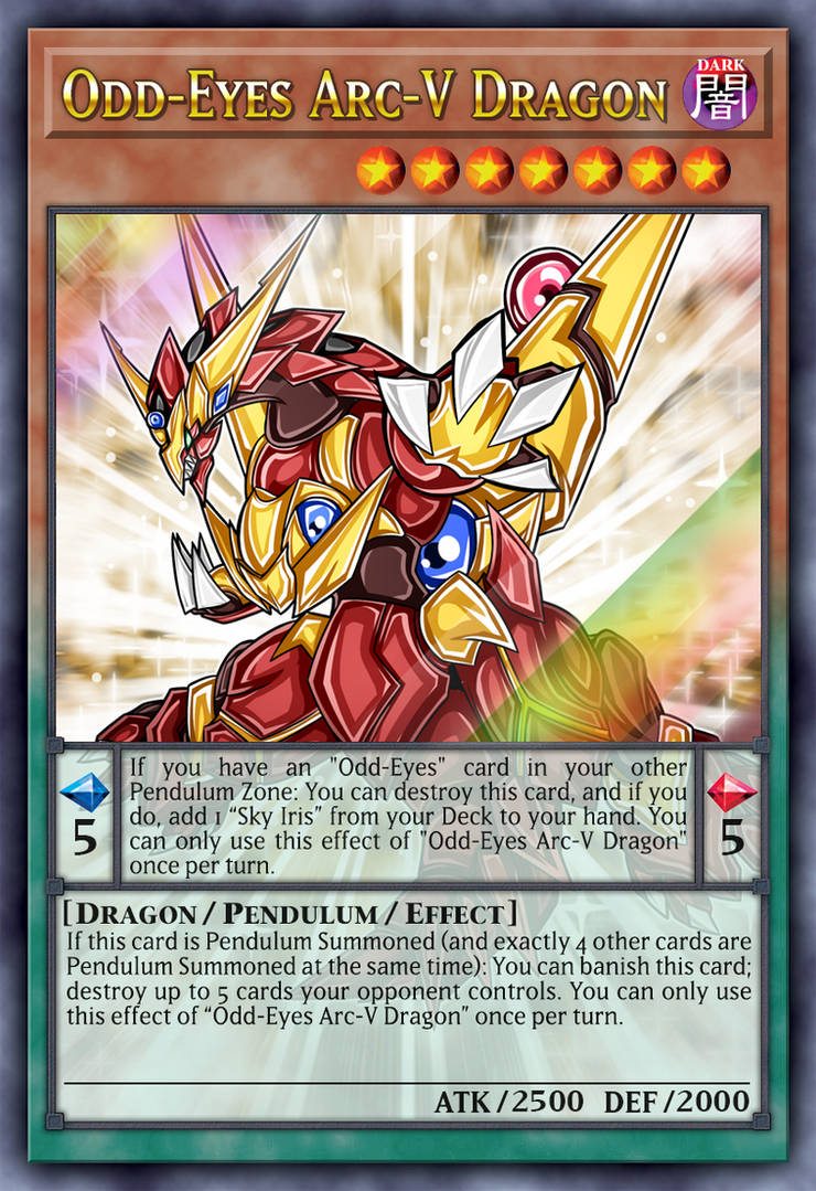 yugioh cards odd eyes dragon CR02-AE035 Odd-Eyes Revolution (UR) From Legendary Dragon Decks set Odd-Eyes Arc-V Dragon! by Ray-V-Xyz