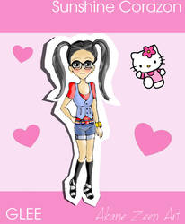Sunshine Corazon in pink