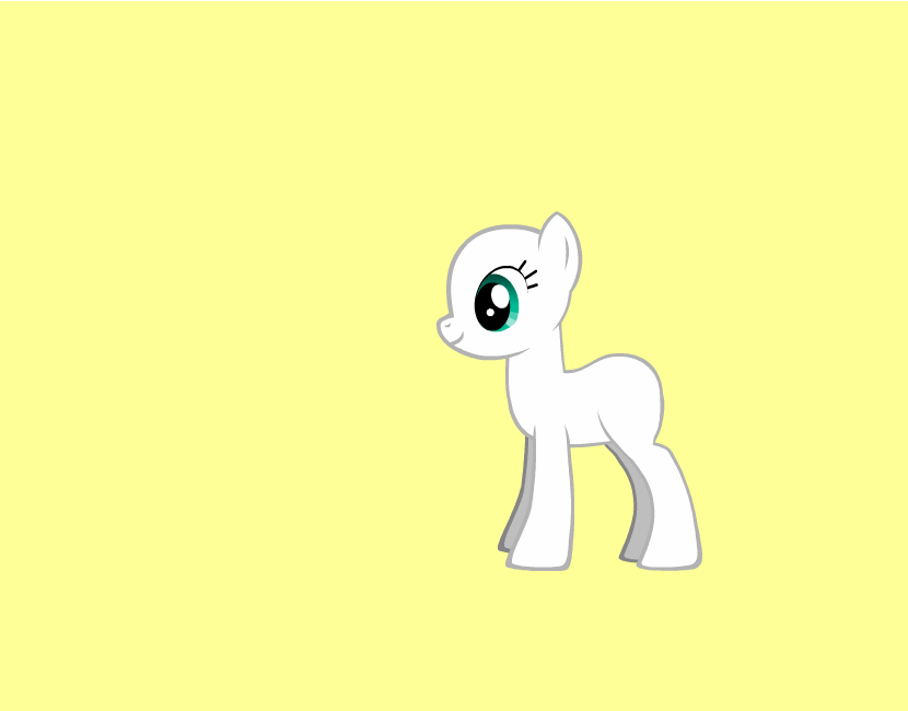 Mlp Base/ Pose reference by KraftyStar05 on DeviantArt