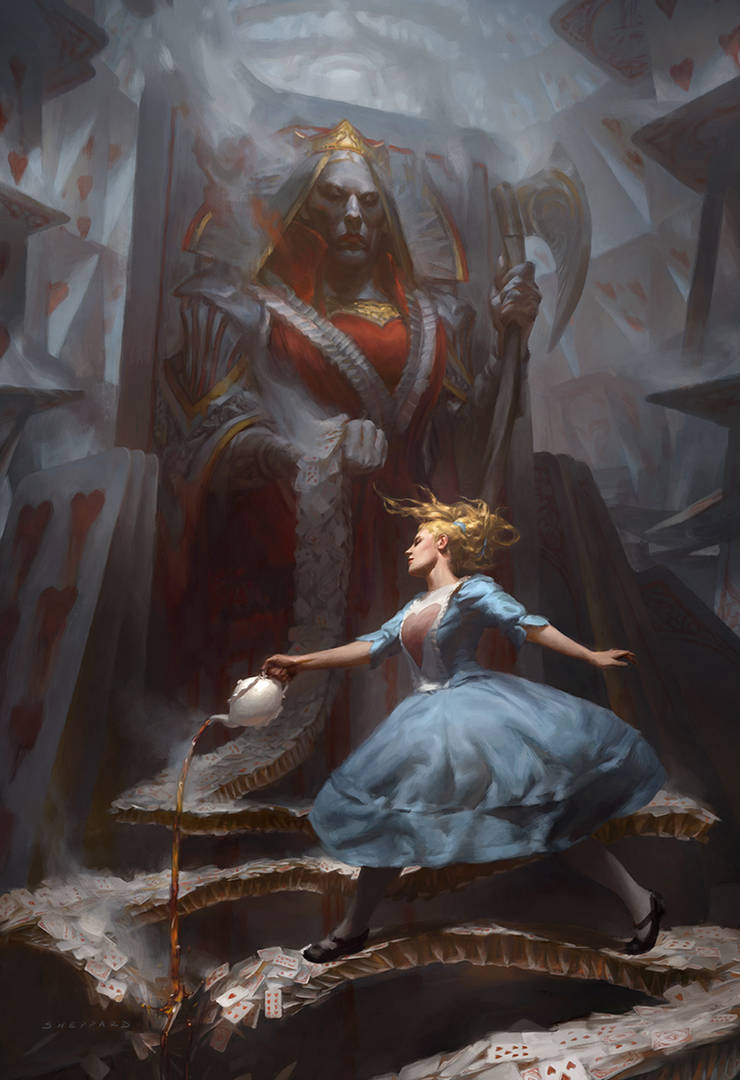 Deconstructing Wonderland by sheppardarts