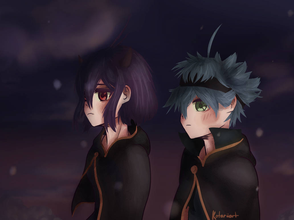 Redraw of Secre and Asta by Kotariiart on DeviantArt