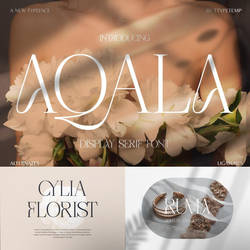 Aqala Display Font