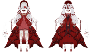 MMD: Shining Nikki - Unfading Flowers Outfit DL