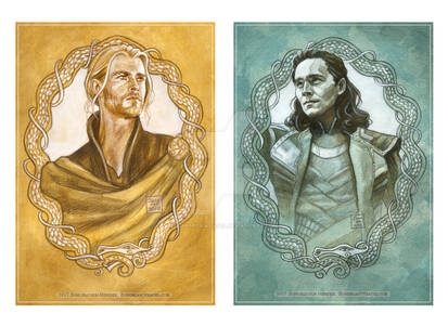 Brothers of Asgard: Thor and Loki