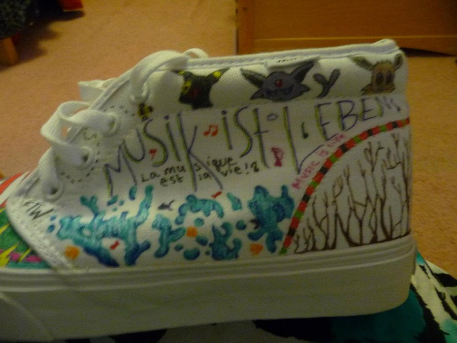 Custom Deviantart Shoes Custom Shoes by RimaLemur on DeviantArt