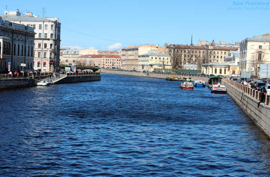 Saint-Petersburg: river