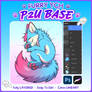 Sleeping Furry P2U Base, Fursona YCH Template