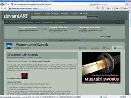 Women with Swords and an Ad