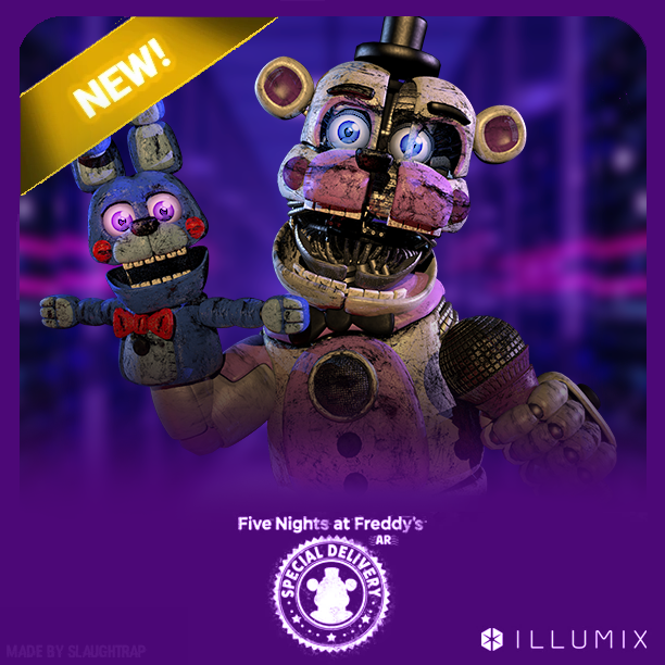 C4DFNAF: Funtime Freddy in FNAF AR by Slaughtrap on DeviantArt