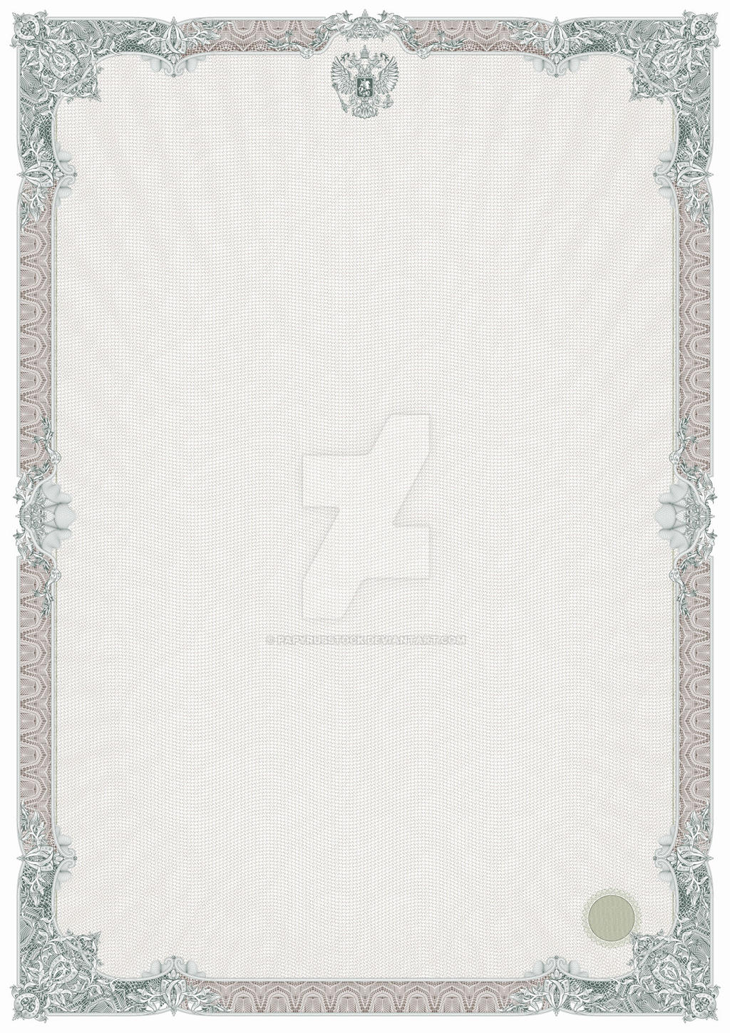 Blank template for certificate background. by PAPYRUSSTOCK on DeviantArt