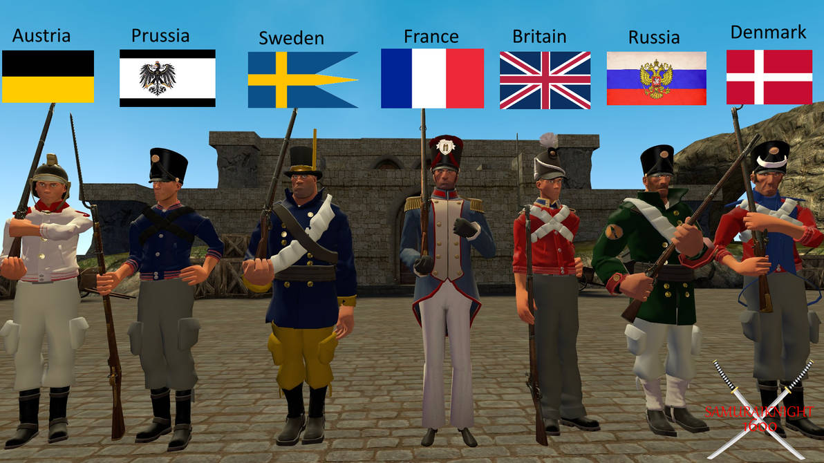 napoleonic wars soldiers 1600 uniforms deviantart during nations french different were fan