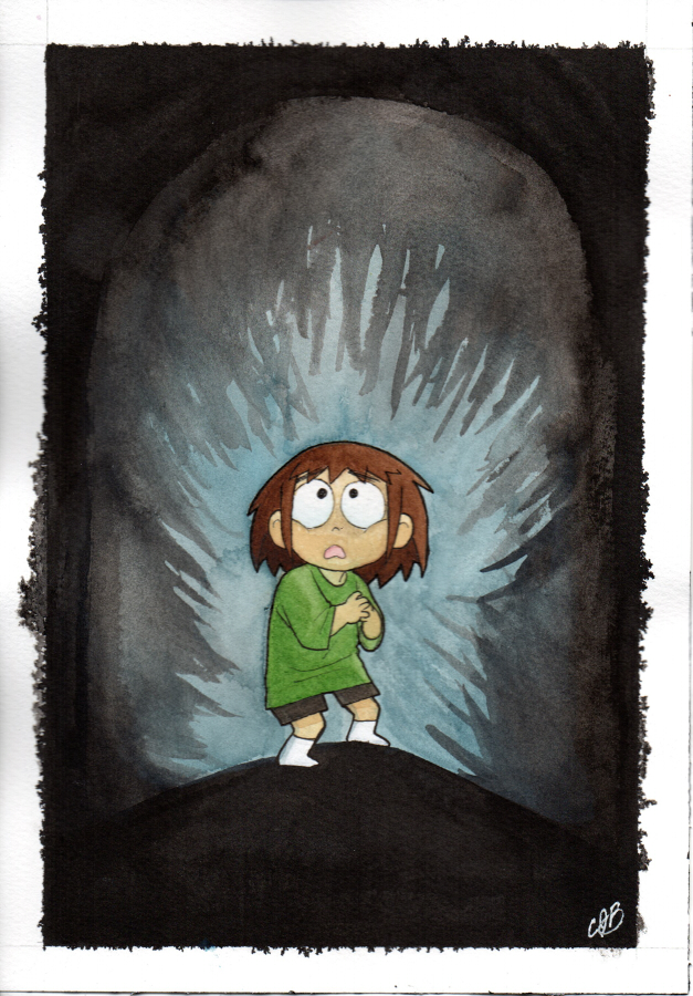 Watercolor 04: Middle of the Night by LilBruno