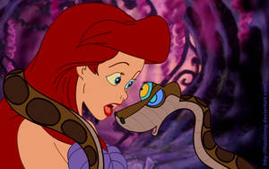 Kaa meets Ariel