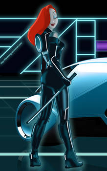 Jessica Rabbit in TRON