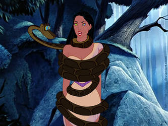 Kaa meets Pocahontas