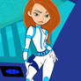 Kim Possible in Battle Suit Colored