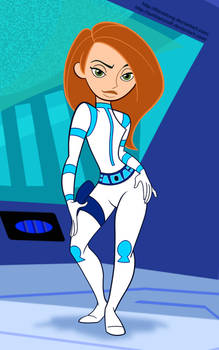 Kim Possible in Battle Suit Colored