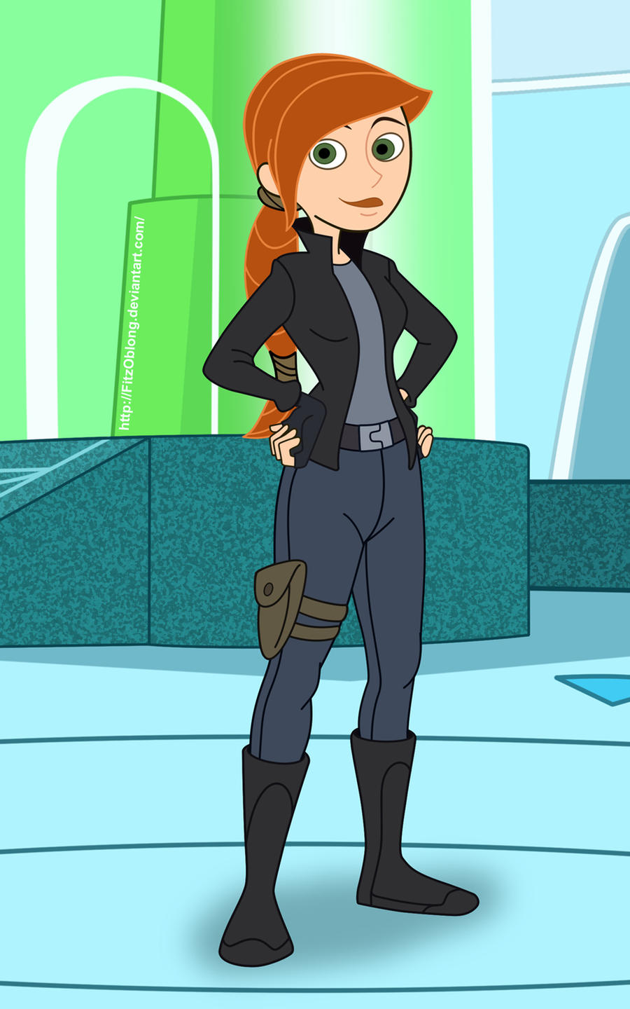 Kim Possible as Agent Lyla