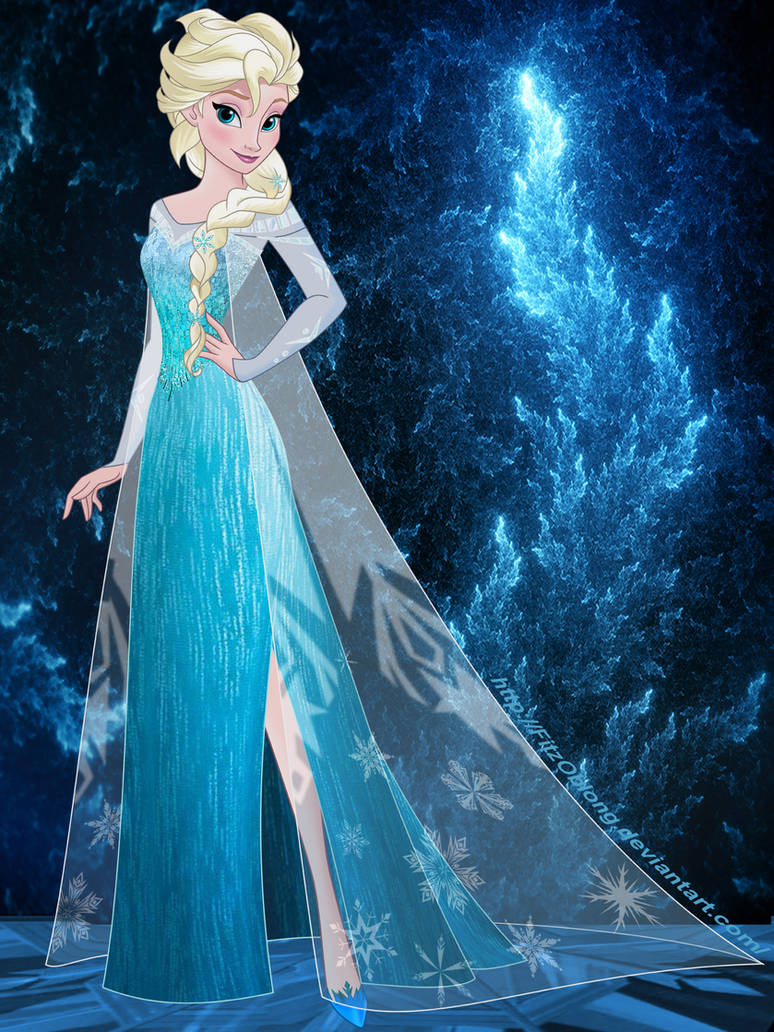 Elsa Behind Elsa 2 by FitzOblong on DeviantArt