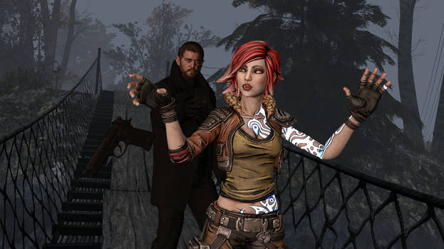 Chris Redfield captures Lilith