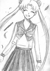 Usagi Tsukino rought sketch