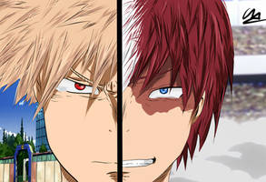 Todoroki Vs Bakugou