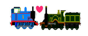 streamlined Thomas and Emily racing by Teaganm on DeviantArt