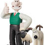 Wallace And Gromit And Shaun The Sheep