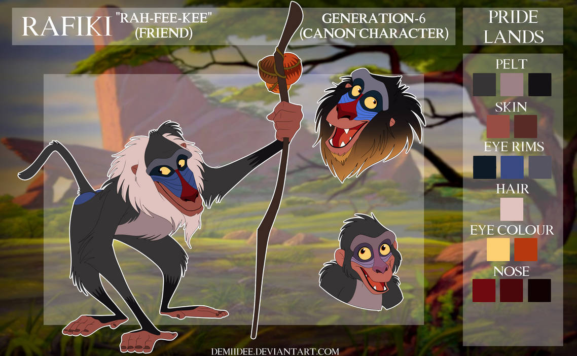 Evil Rafiki Rafiki by DemiiDee on DeviantArt