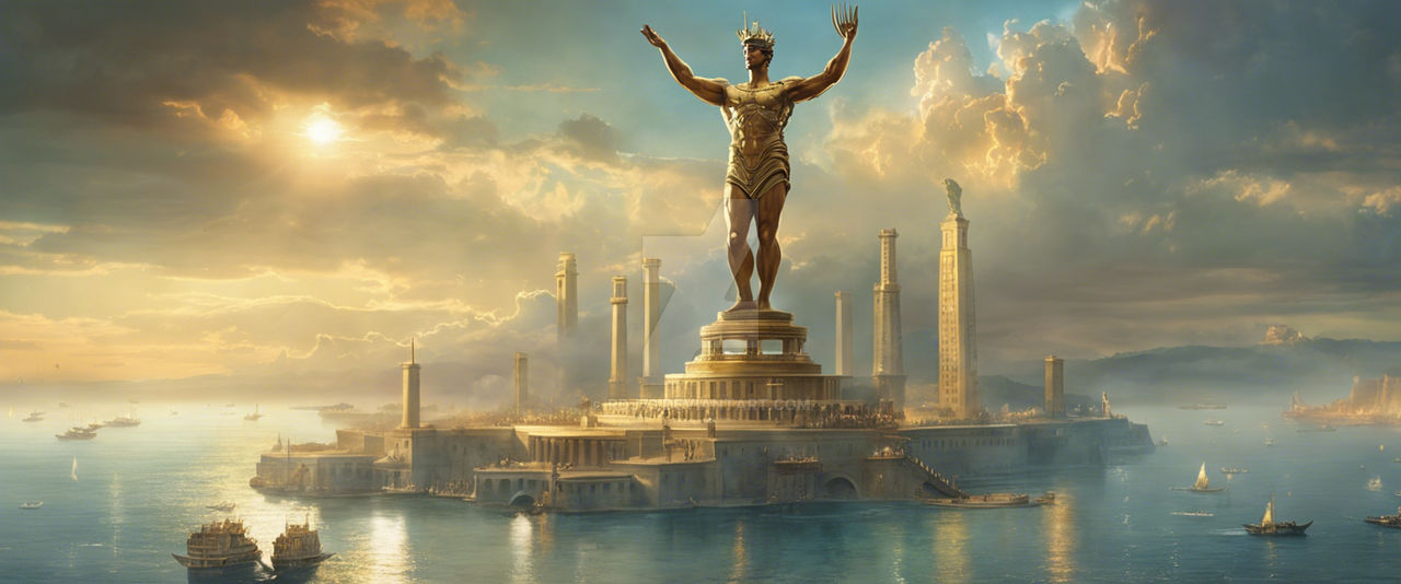 Colossus Apollo Rhodes Colossus of Rhodes by Rdj73 on DeviantArt