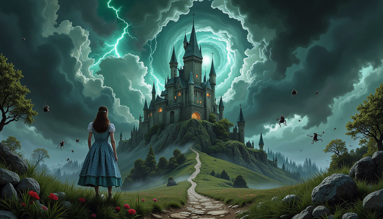 The Wizard of Oz and The Wicked Witch Castle by Rdj73 on DeviantArt