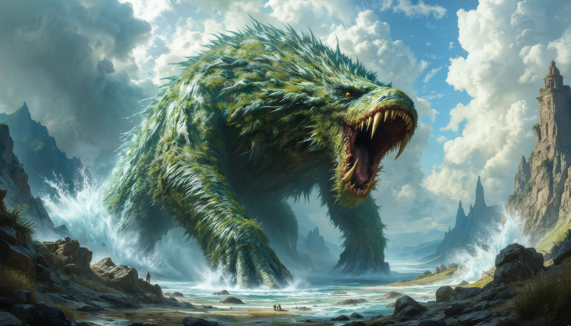 Bihamoth Biblical The Behemoth by Rdj73 on DeviantArt