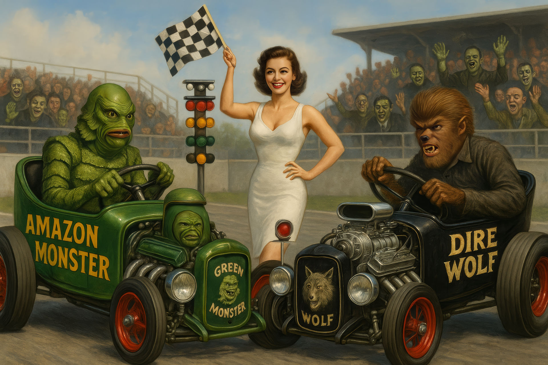 Monster Drag Racing Speedway Monster Drag race by Rdj73 on DeviantArt