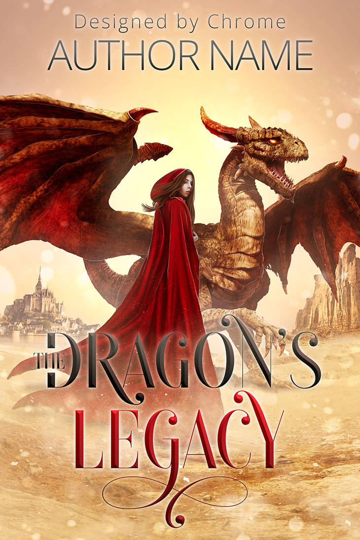 The Dragon's Legacy - Fantasy Book Cover