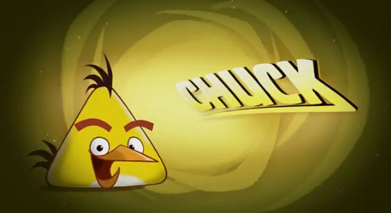 Angry birds chuck the yellow bird by Ruensor on DeviantArt
