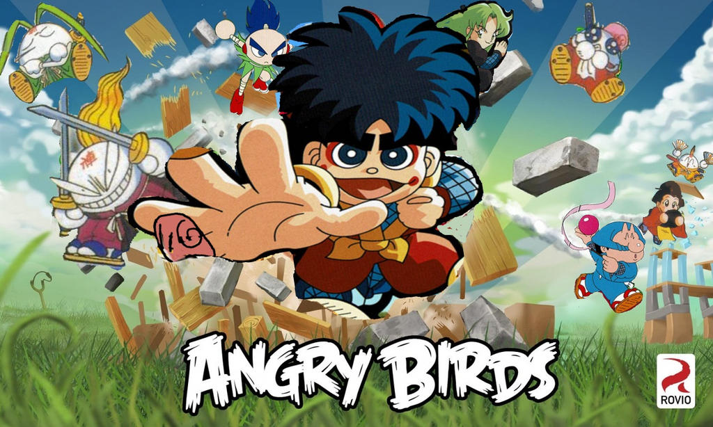 Angry birds goemon style 3 by Ruensor on DeviantArt