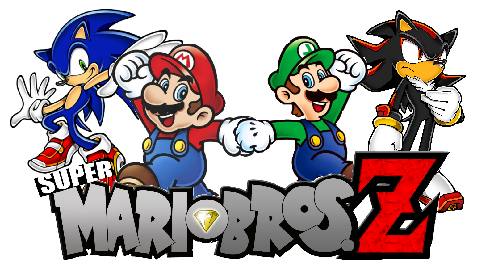 Super Mario Bros. PT-BR 16-bit Logo by BMatSantos on DeviantArt