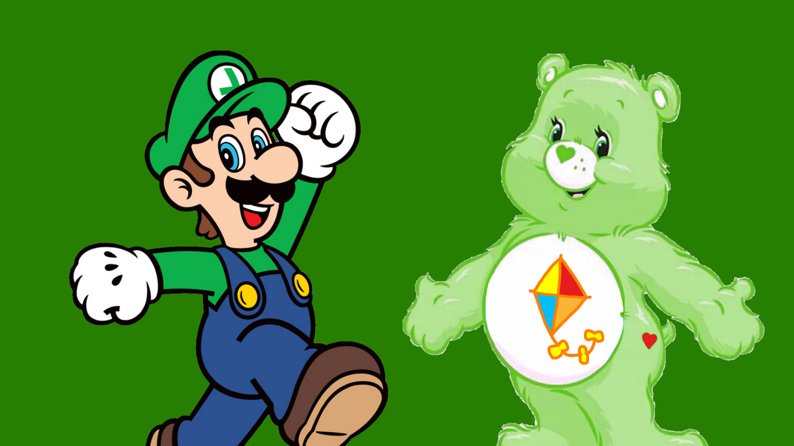 Luigi and Do Your Best Bear by Ruensor on DeviantArt Luigi and Do Your Best Bear by Ruensor on DeviantArt