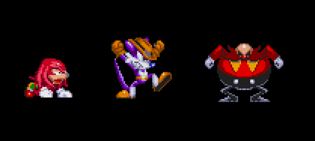 Triple Trouble 16-bit Sprites