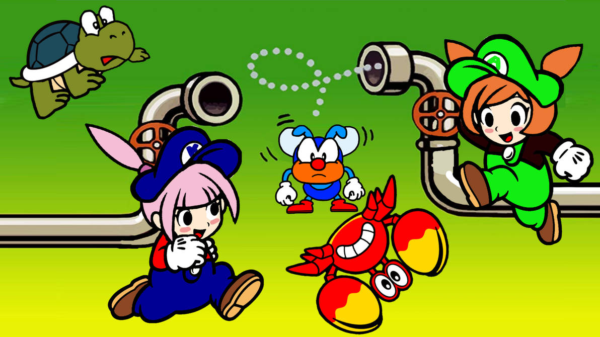 Kat And Ana In Mario Bros Arcade By Ruensor On DeviantArt kat-and-ana-in-mario-bros-arcade-by-ruensor-on-deviantart