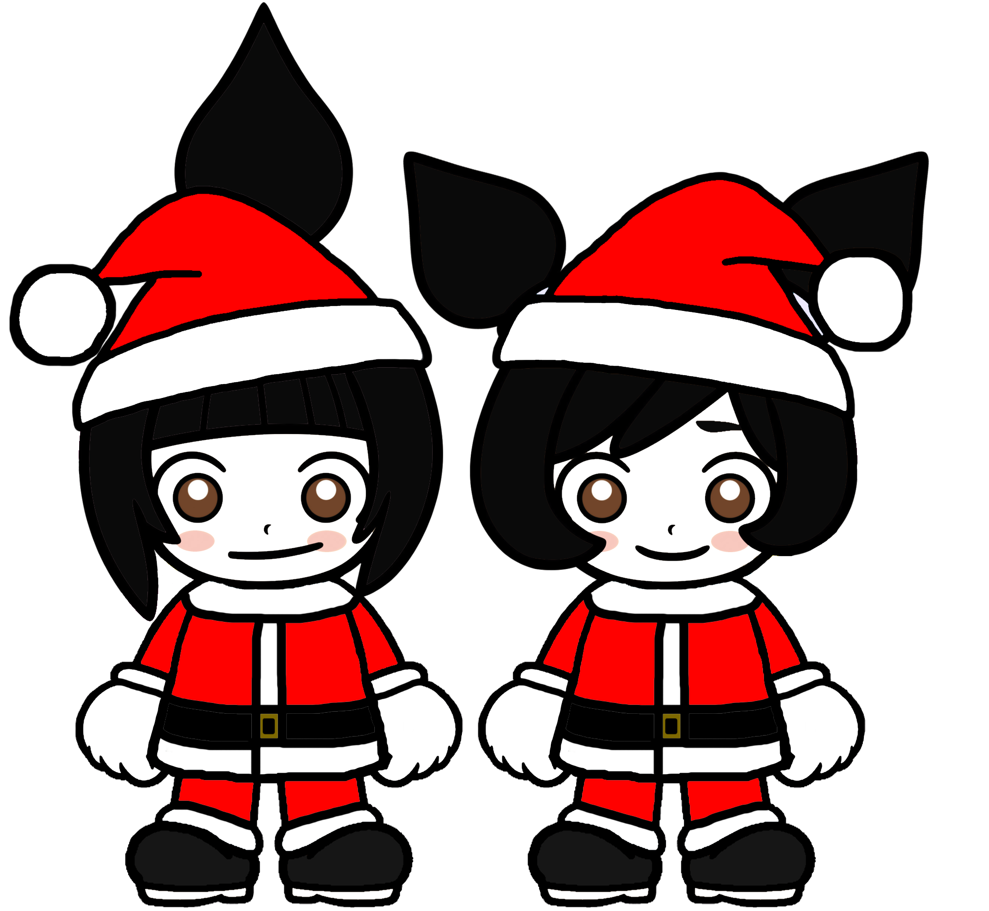 Karate Kat and Karate Ana as Santa by Ruensor on DeviantArt Karate Kat and Karate Ana as Santa by Ruensor on DeviantArt