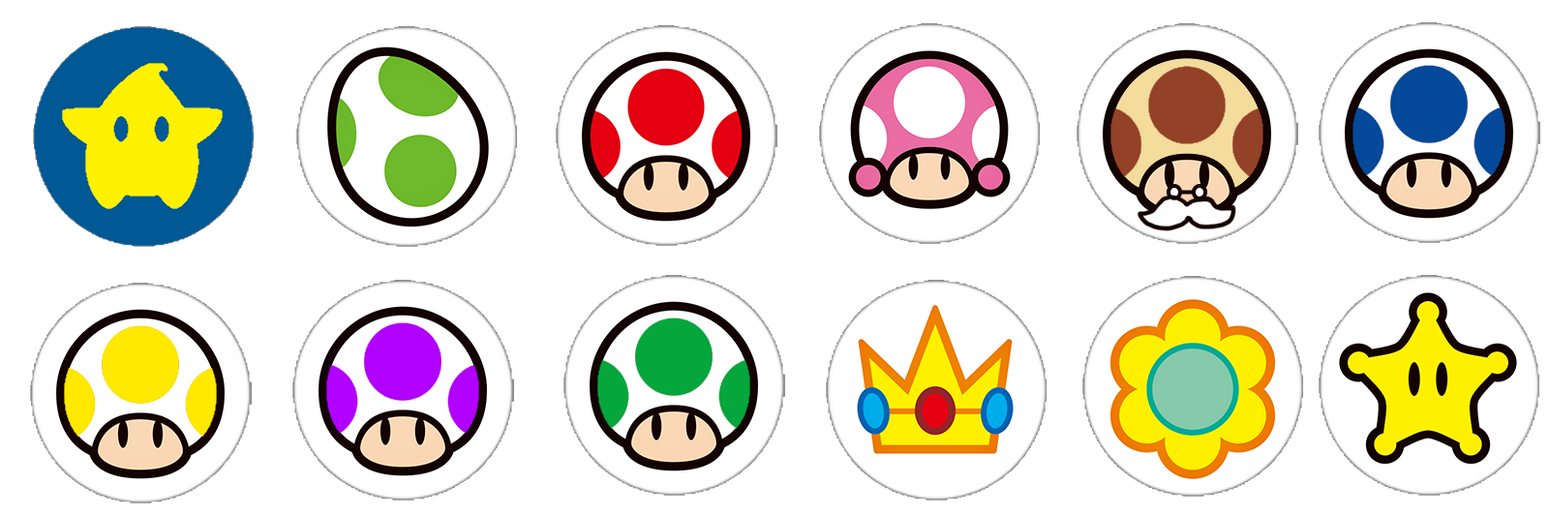 New Mario Emblems 7 By Ruensor On DeviantArt