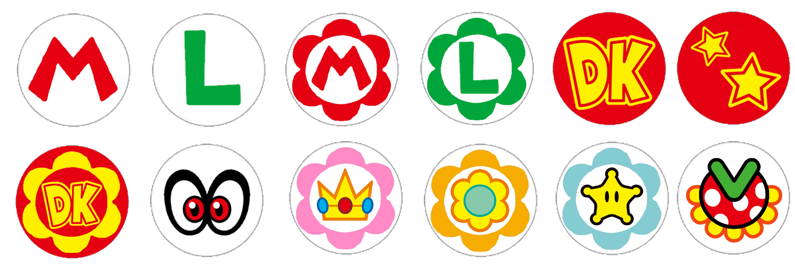 New Mario Emblems 9 By Ruensor On DeviantArt