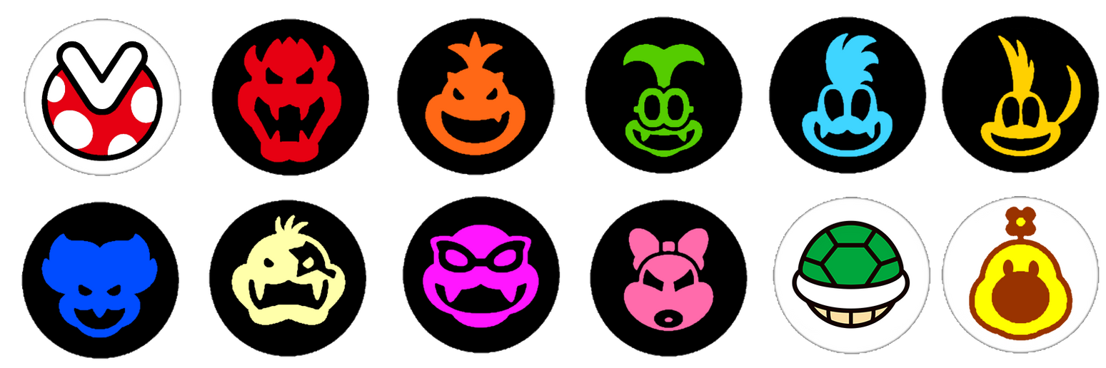 New Mario Emblems 10 By Ruensor On DeviantArt