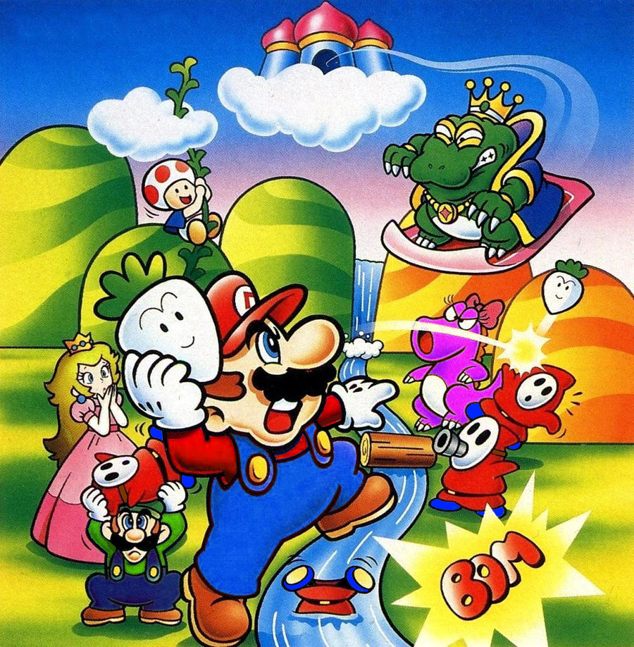 Super Mario Bros. 2 (1995) by AmbientZero on DeviantArt
