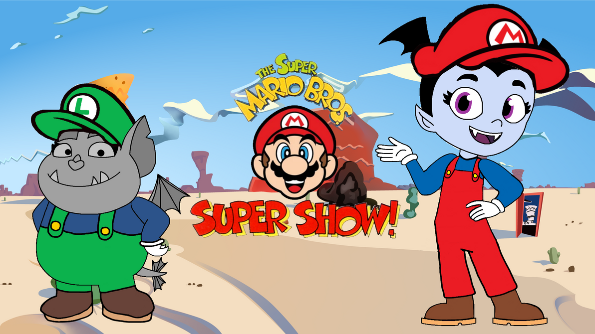 Super Mario Bros Super Show Vampirina style by Ruensor on DeviantArt