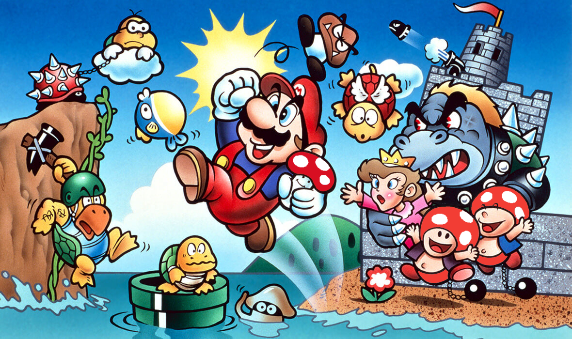 Super Mario Bros 1 classic style by Ruensor on DeviantArt