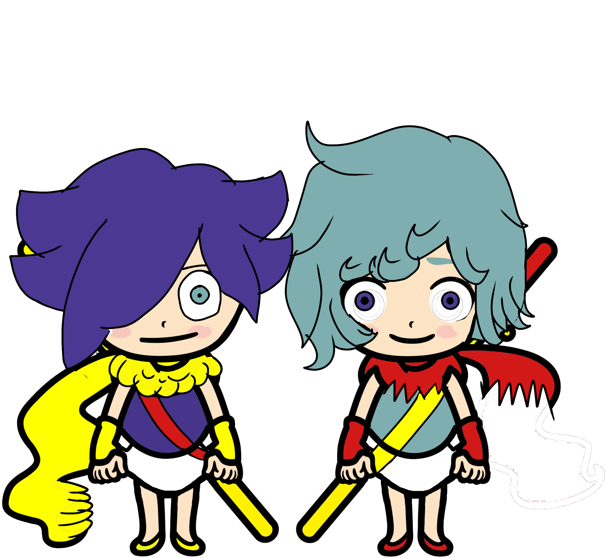 Leo and Ken wearing diapers by Ruensor on DeviantArt