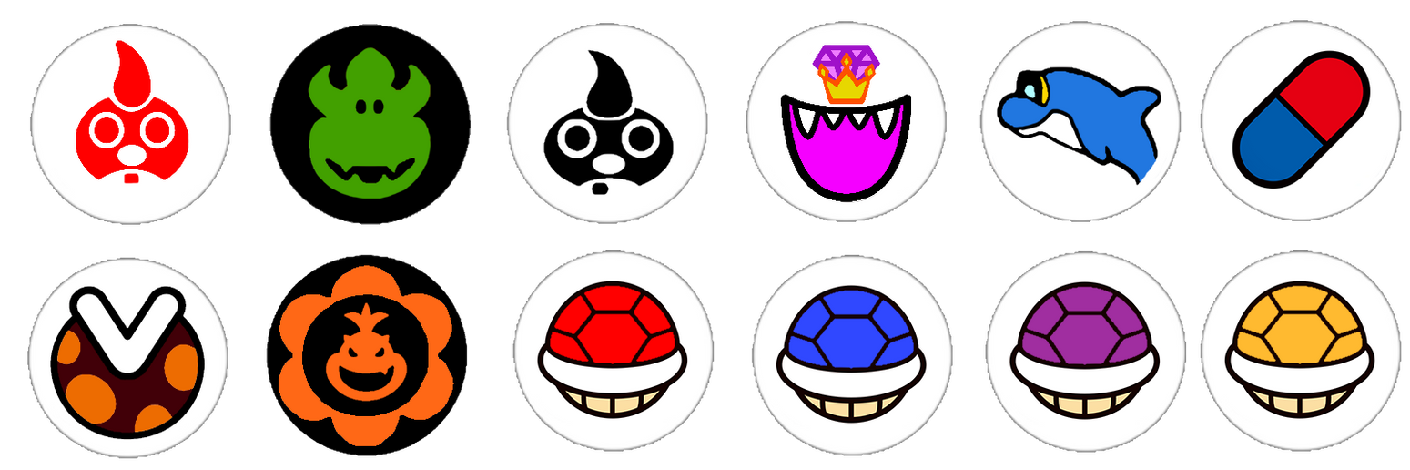 New Mario Emblems 25 By Ruensor On DeviantArt